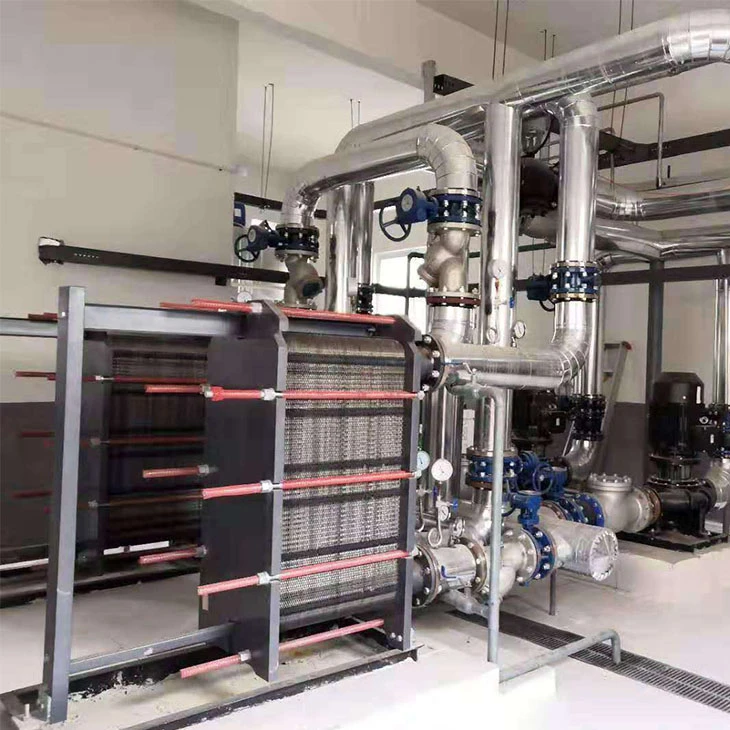 Unità scambiatore di calore a piastre per acqua di processo